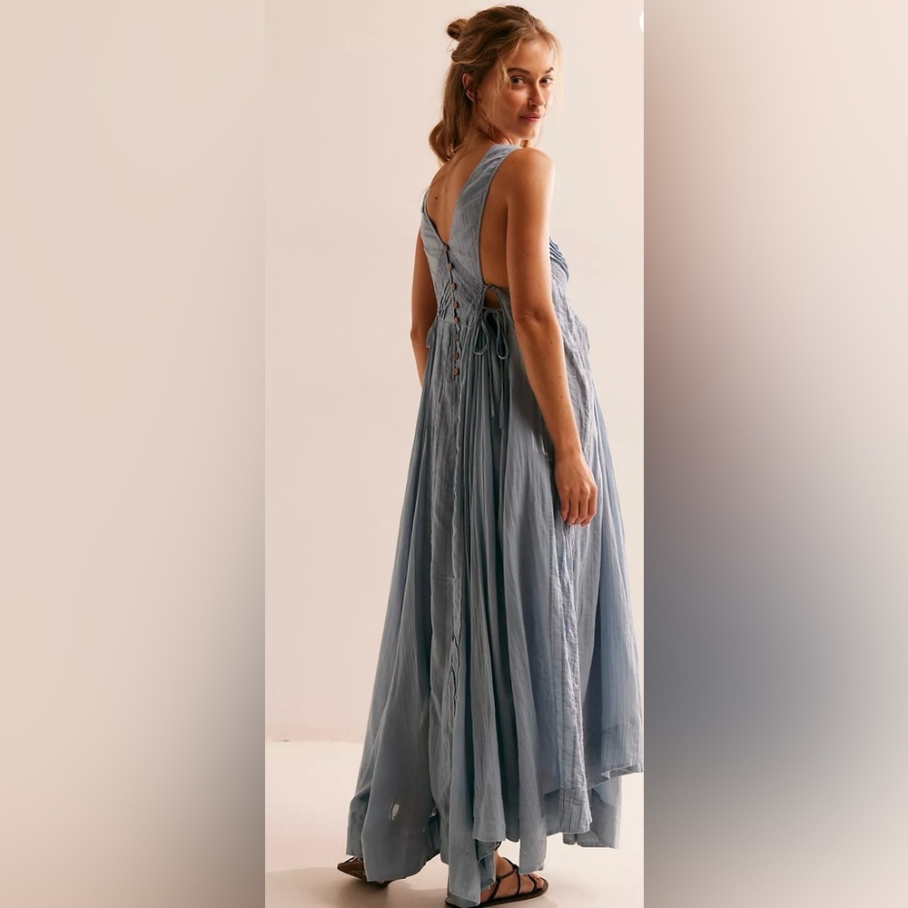 NWT Free People Women's Coastal Core Maxi Size L - Picture 2 of 9